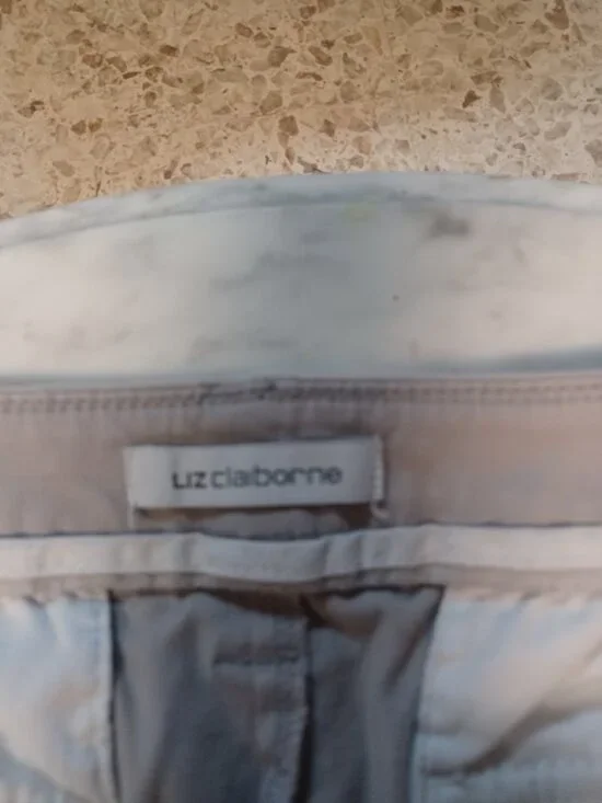 Liz Claiborne Women's Casual Pants SZ 16 Light Tan - Picture 3 of 6